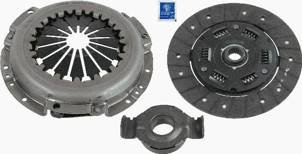 SACHS 3000 441 002 - Комплект зчеплення autocars.com.ua