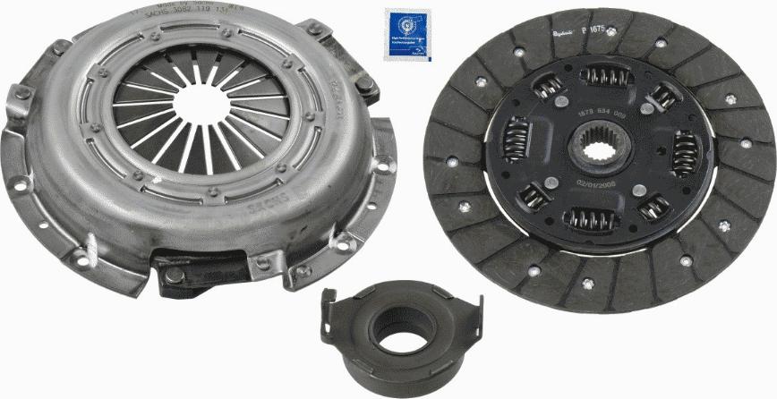 SACHS 3 000 569 001 - Комплект зчеплення autocars.com.ua