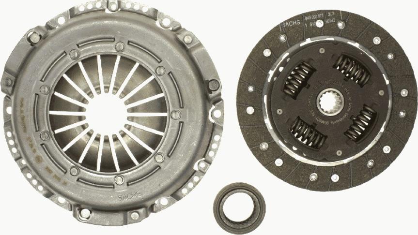 SACHS 3 000 715 002 - Комплект сцепления avtokuzovplus.com.ua