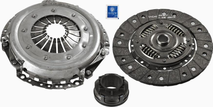 SACHS 3 000 722 002 - Комплект сцепления autodnr.net