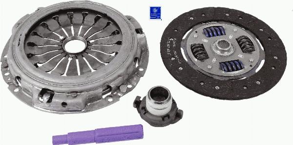 SACHS 3000 738 001 - Комплект зчеплення autocars.com.ua