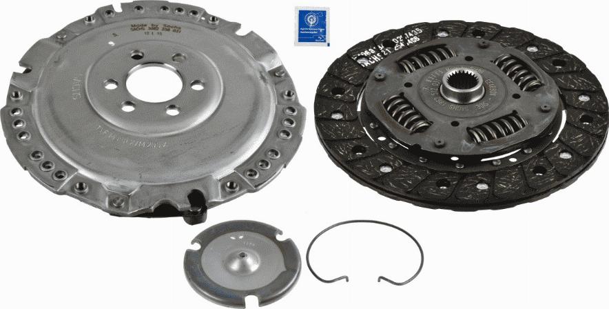 SACHS 3000 810 001 - Комплект зчеплення autocars.com.ua