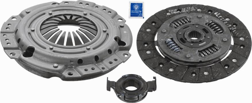 SACHS 3 000 827 301 - Комплект зчеплення autocars.com.ua