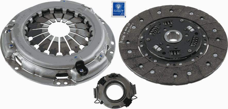 SACHS 3000 836 501 - Комплект зчеплення autocars.com.ua