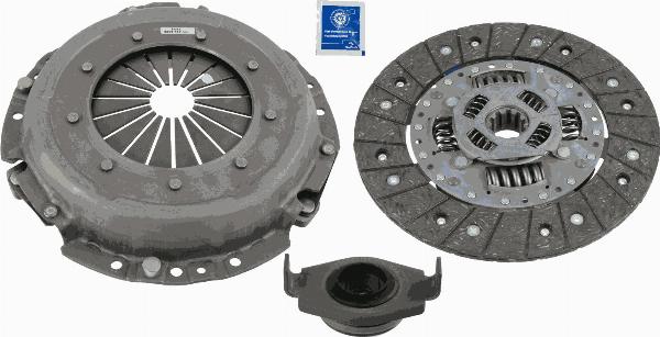 SACHS 3000 840 101 - Комплект зчеплення autocars.com.ua