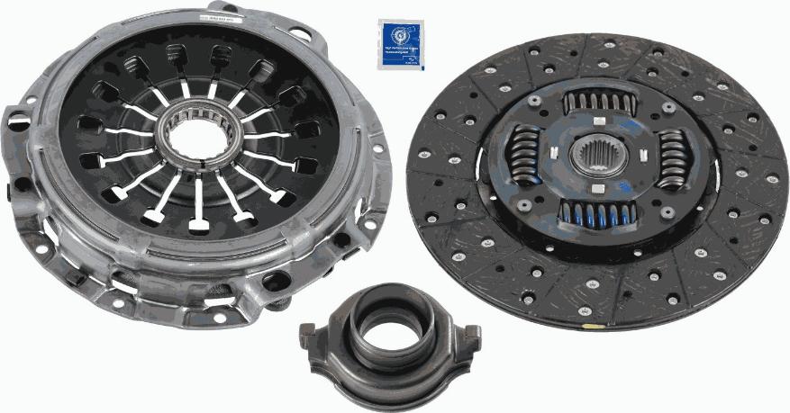 SACHS 3000 840 501 - Комплект сцепления avtokuzovplus.com.ua