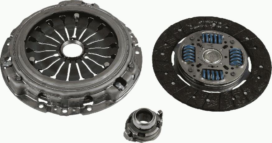 SACHS 3 000 858 002 - Комплект зчеплення autocars.com.ua