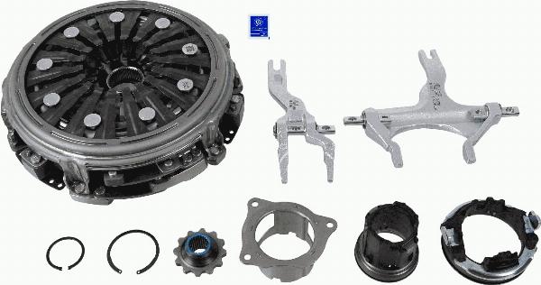 SACHS 3000 944 003 - Комплект зчеплення autocars.com.ua