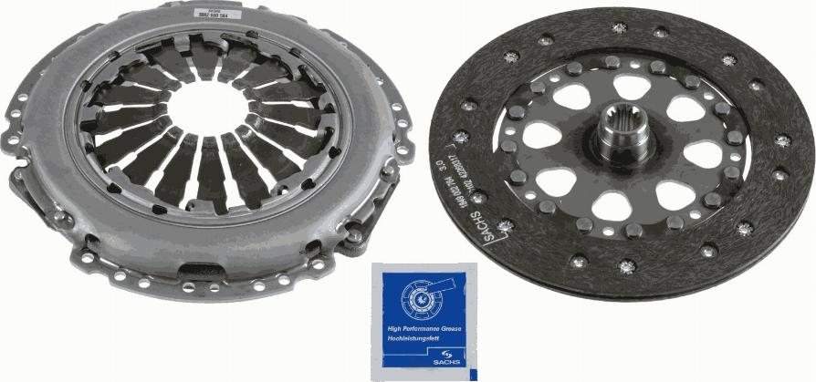 SACHS 3000 950 011 - Сцепление к-кт autocars.com.ua