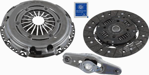 SACHS 3000 950 074 - Комплект зчеплення autocars.com.ua