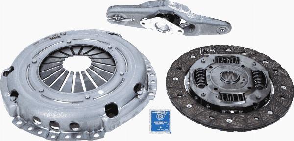 SACHS 3000 950 100 - Комплект зчеплення autocars.com.ua