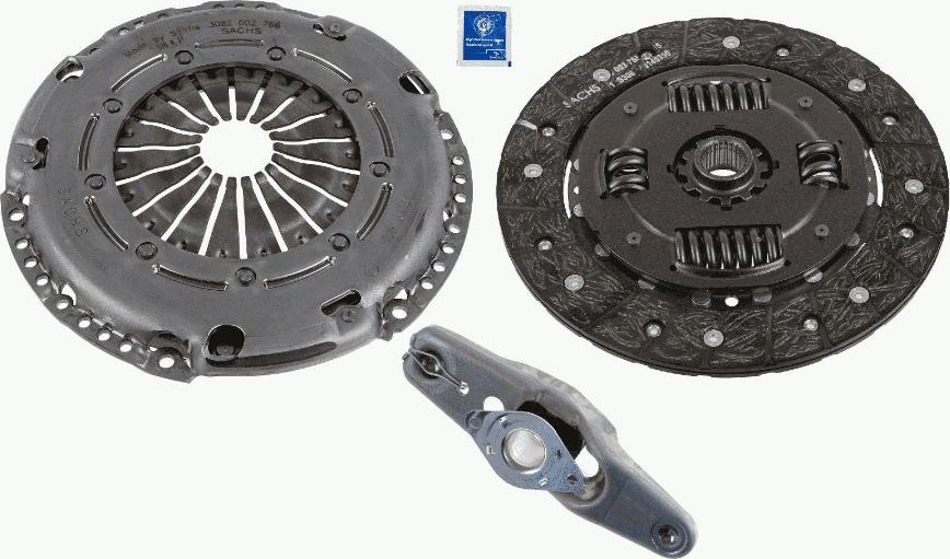 SACHS 3000 950 106 - Комплект зчеплення autocars.com.ua