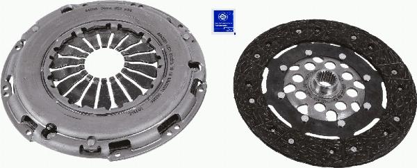 SACHS 3000 950 538 - Комплект зчеплення autocars.com.ua
