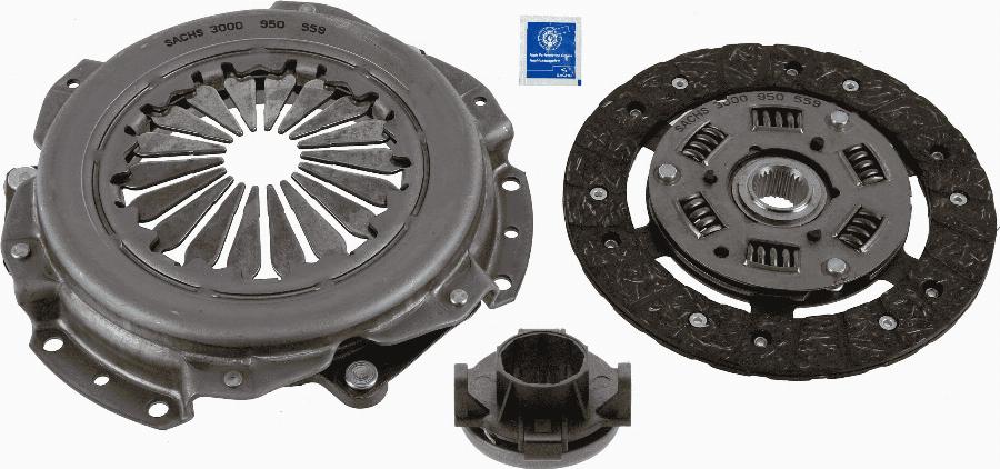 SACHS 3000 950 560 - Комплект зчеплення autocars.com.ua