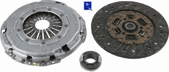 SACHS 3 000 950 626 - Комплект зчеплення autocars.com.ua