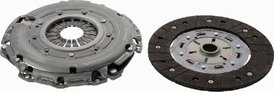 SACHS 3000 950 646 - Комплект сцепления avtokuzovplus.com.ua