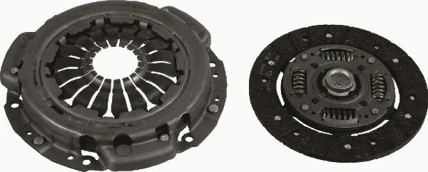 SACHS 3000 950 670 - Комплект зчеплення autocars.com.ua