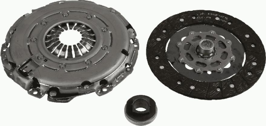 SACHS 3000 950 671 - Комплект сцепления avtokuzovplus.com.ua