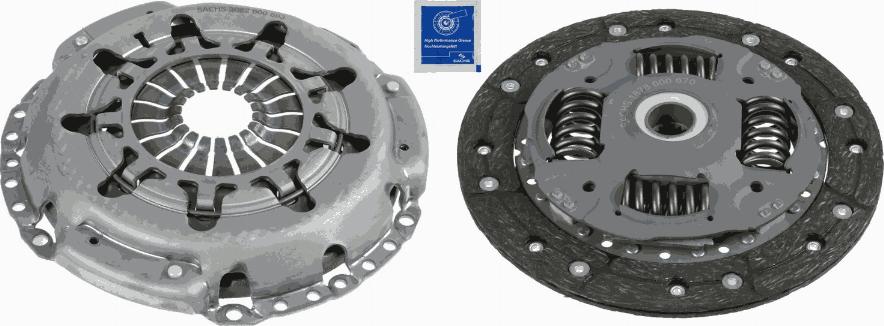 SACHS 3000 950 708 - Комплект сцепления autodnr.net