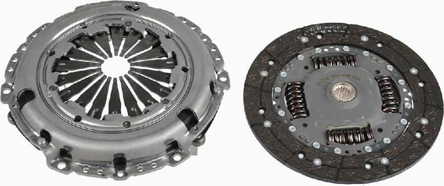 SACHS 3000 950 722 - Комплект сцепления autodnr.net