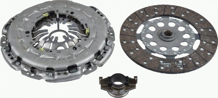 SACHS 3000 950 728 - Комплект сцепления avtokuzovplus.com.ua