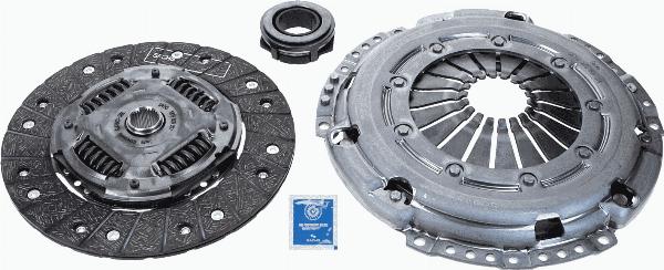 SACHS 3000 950 734 - Комплект зчеплення autocars.com.ua