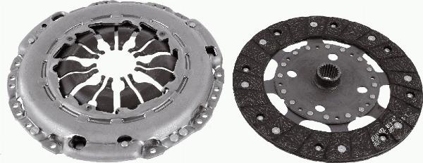 SACHS 3000 950 758 - Комплект зчеплення autocars.com.ua