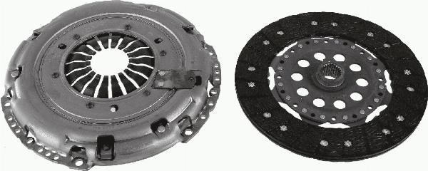 SACHS 3000 950 769 - Комплект зчеплення autocars.com.ua