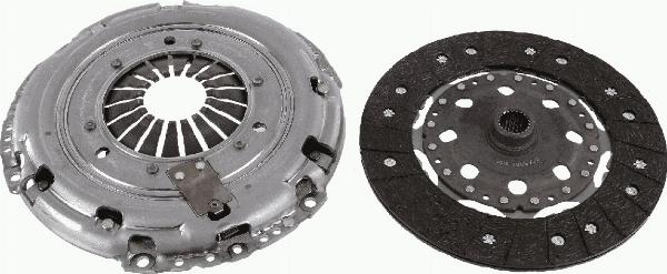 SACHS 3000 950 772 - Комплект зчеплення autocars.com.ua