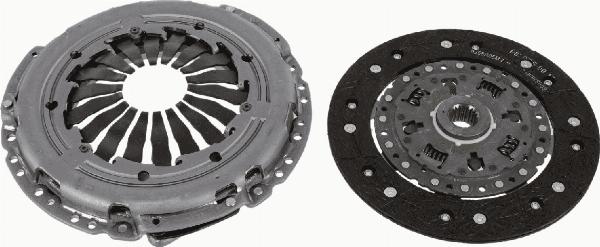 SACHS 3000 950 778 - Комплект зчеплення autocars.com.ua