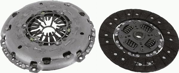 SACHS 3000 950 795 - Комплект зчеплення autocars.com.ua