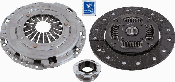 SACHS 3000 950 840 - Комплект зчеплення autocars.com.ua
