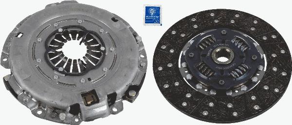 SACHS 3000 950 850 - Комплект зчеплення autocars.com.ua