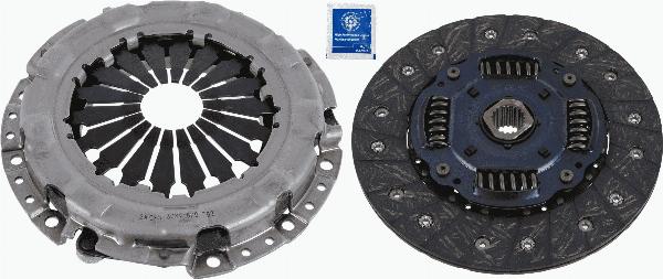 SACHS 3000 950 862 - Комплект зчеплення autocars.com.ua