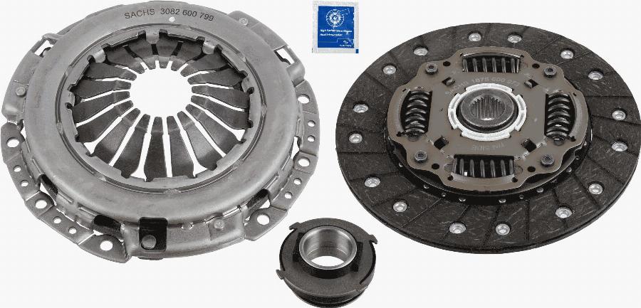 SACHS 3000 950 866 - Комплект зчеплення autocars.com.ua