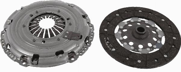 SACHS 3000 950 986 - Комплект зчеплення autocars.com.ua