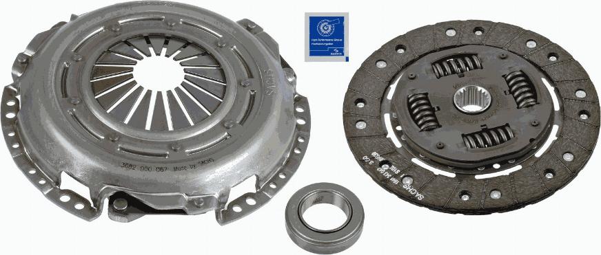 SACHS 3000 951 002 - Комплект зчеплення autocars.com.ua