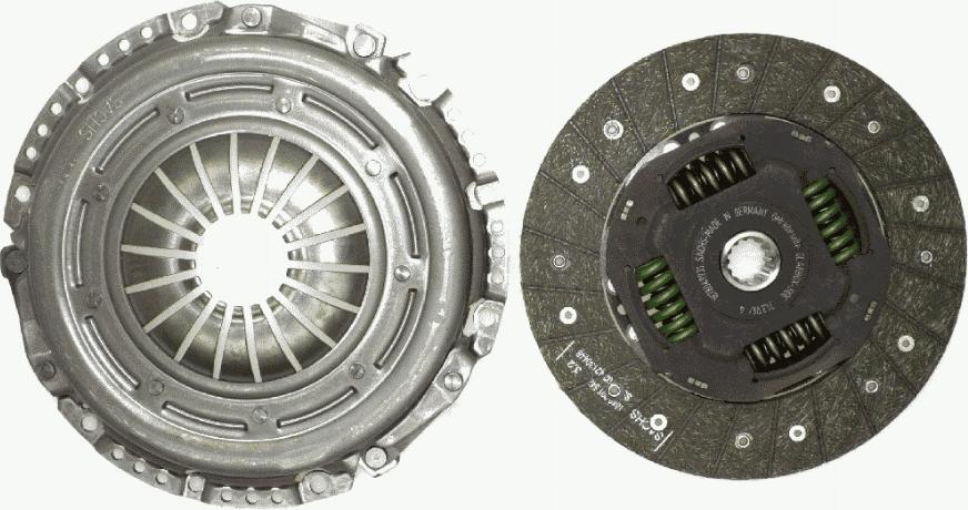 SACHS 3 000 951 018 - Комплект сцепления avtokuzovplus.com.ua