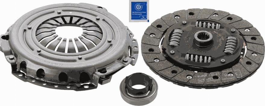 SACHS 3000 951 037 - Комплект сцепления avtokuzovplus.com.ua