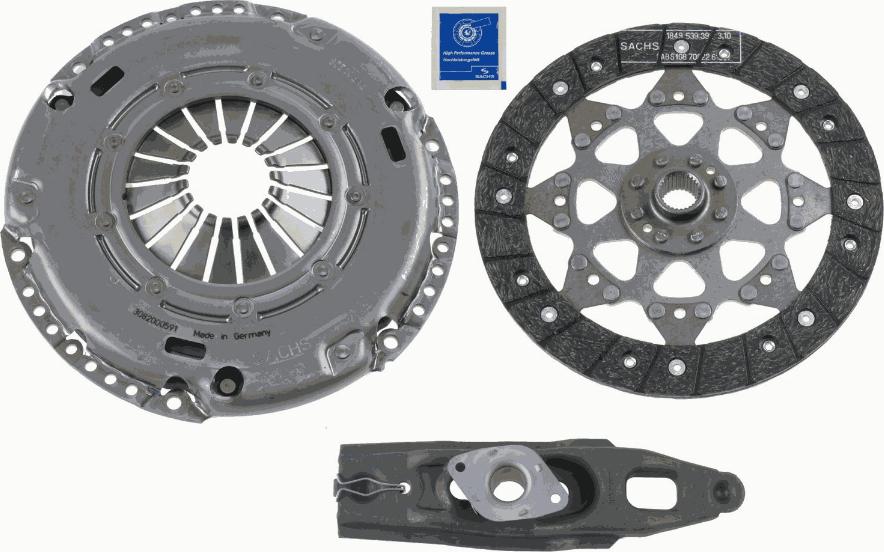 SACHS 3 000 951 042 - Комплект зчеплення autocars.com.ua