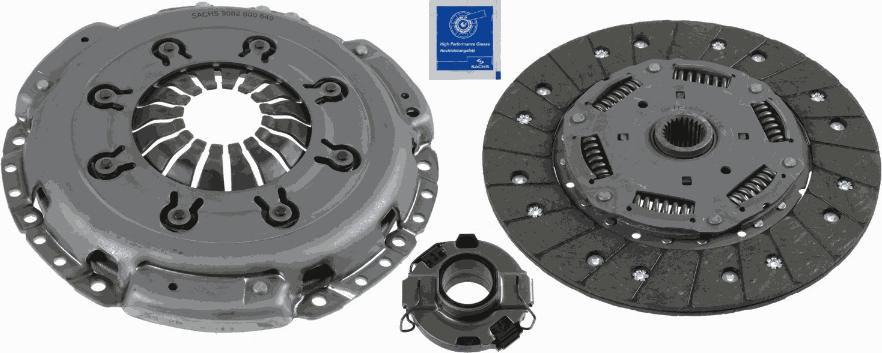 SACHS 3000 951 170 - Комплект сцепления avtokuzovplus.com.ua