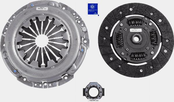 SACHS 3 000 951 340 - Комплект зчеплення autocars.com.ua