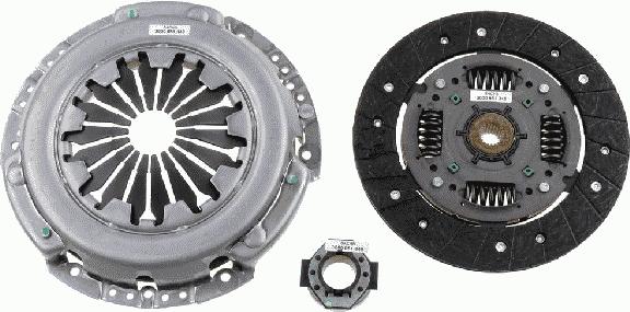 SACHS 3 000 951 348 - Комплект зчеплення autocars.com.ua