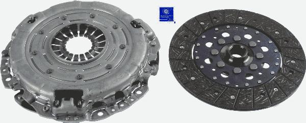 SACHS 3 000 951 393 - Комплект зчеплення autocars.com.ua
