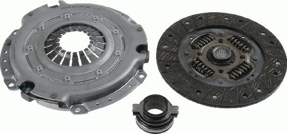 SACHS 3 000 951 397 - Комплект сцепления avtokuzovplus.com.ua