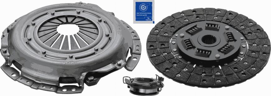 SACHS 3000 951 412 - Комплект сцепления avtokuzovplus.com.ua