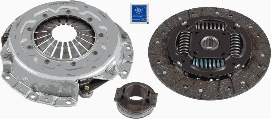 SACHS 3000 951 454 - Комплект сцепления avtokuzovplus.com.ua