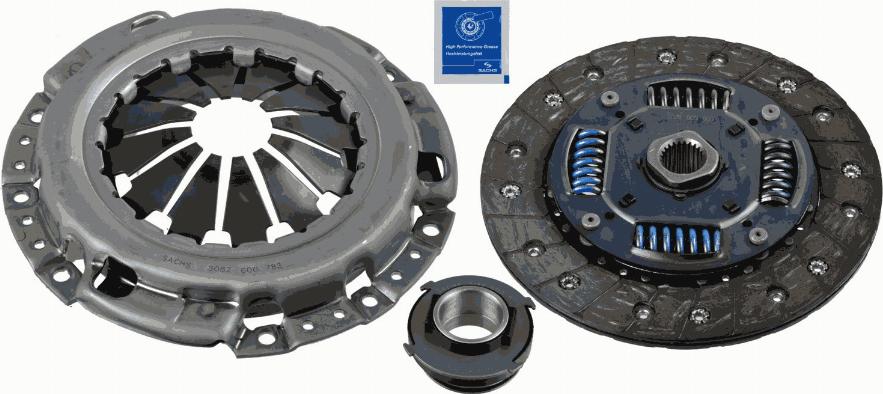 SACHS 3000 951 487 - Комплект зчеплення autocars.com.ua