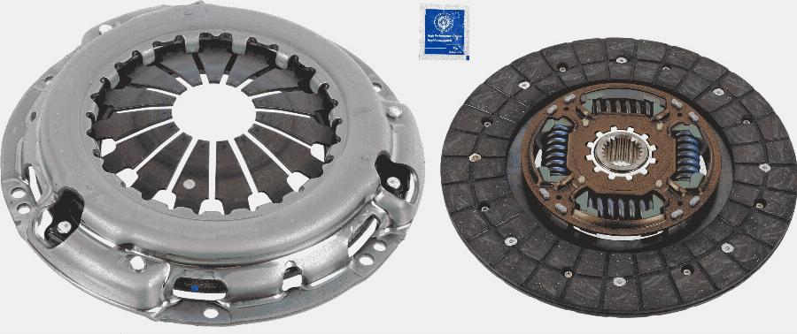 SACHS 3000 951 493 - Комплект сцепления autodnr.net