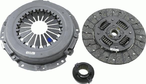 SACHS 3000 951 517 - Комплект сцепления avtokuzovplus.com.ua